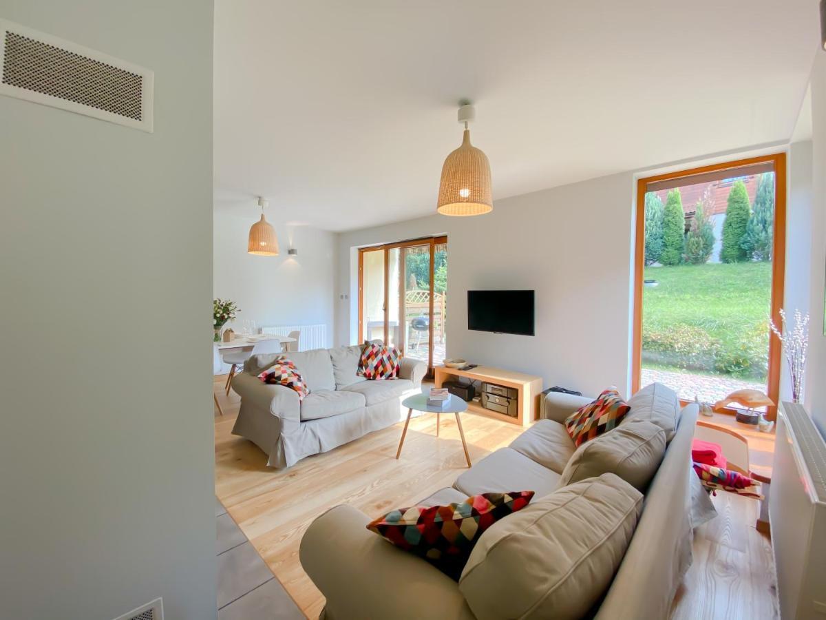 Apartament Sielankowy Z Tarasem I Grillem - Dream Apart Ustroń Exteriör bild
